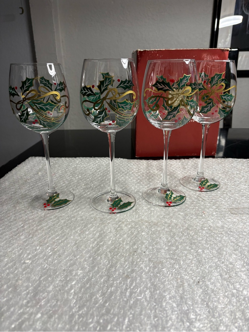 Lenox Holiday Spirit Goblets